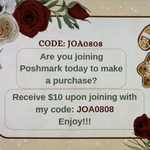 Receive $10 when you use my code!!!